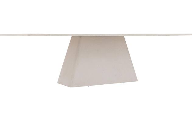 Goossens eettafel stone wit beton - 8230209-03
