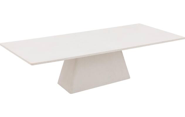 Goossens eettafel stone wit beton - 8230210-04