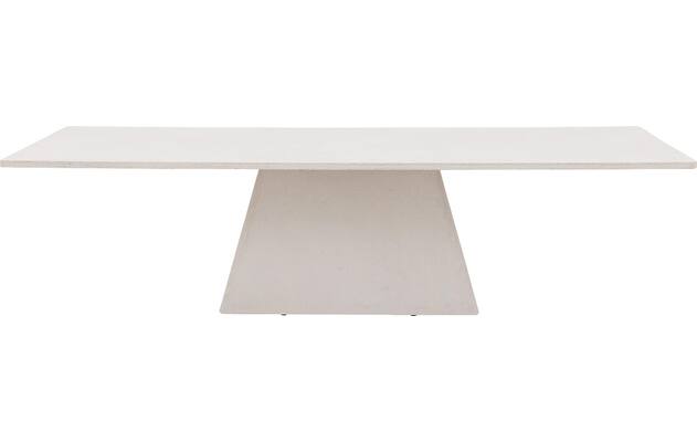Goossens eettafel stone wit beton - 8230211-01
