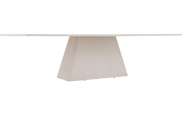 Goossens eettafel stone wit beton - 8230211-03