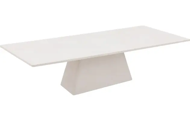 Goossens eettafel stone wit beton - 8230211-04