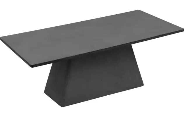 Goossens eettafel stone grijs beton - 8230223-04