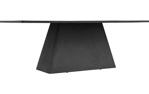 Goossens eettafel stone grijs beton - 8230224-03