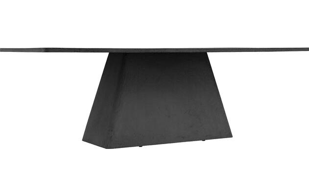 Goossens eettafel stone grijs beton - 8230225-03