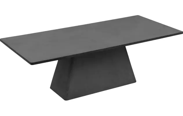 Goossens eettafel stone grijs beton - 8230225-04
