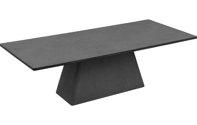 Goossens eettafel stone grijs beton - 8230226-04