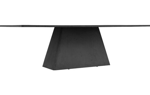 Goossens eettafel stone grijs beton - 8230227-03
