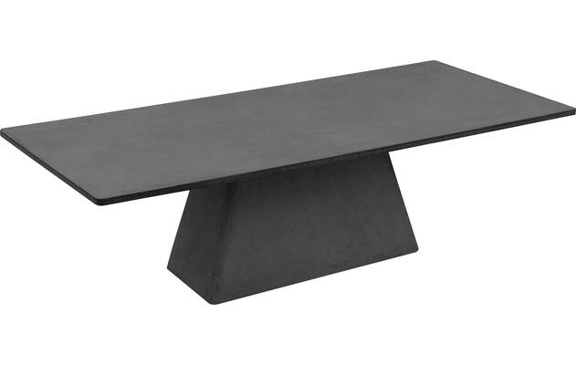 Goossens eettafel stone grijs beton - 8230227-04