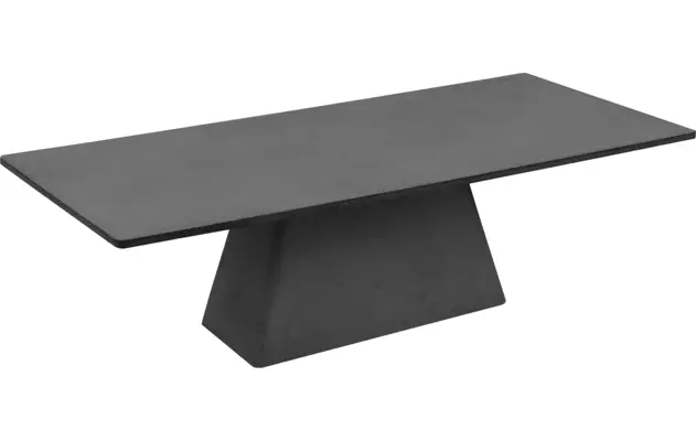 Goossens eettafel stone grijs beton - 8230227-04