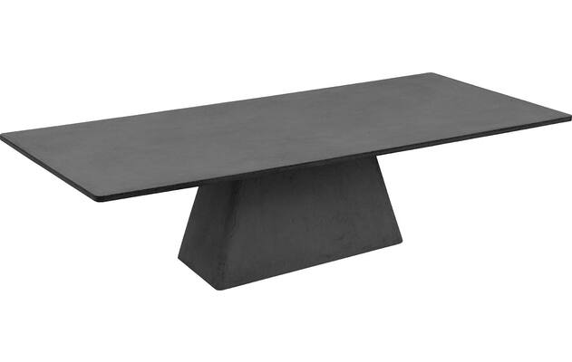 Goossens eettafel stone grijs beton - 8230230-04