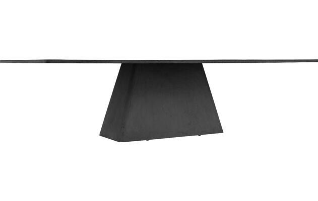 Goossens eettafel stone grijs beton - 8230231-03