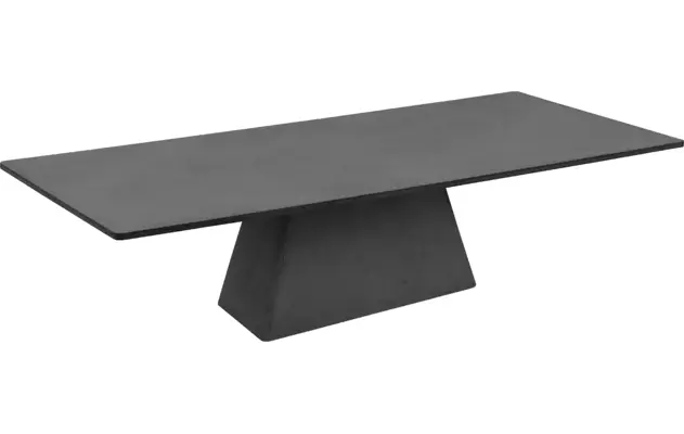 Goossens eettafel stone grijs beton - 8230231-04