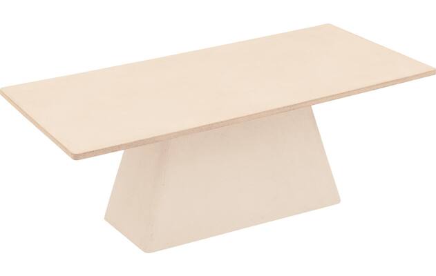 Goossens eettafel stone beige beton - 8230233-04