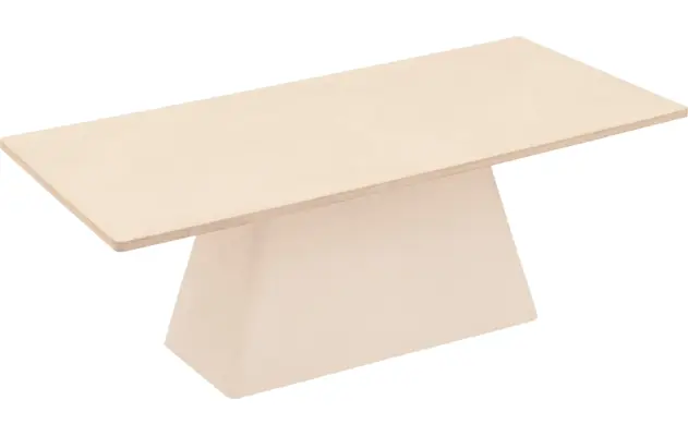 Goossens eettafel stone beige beton - 8230233-04