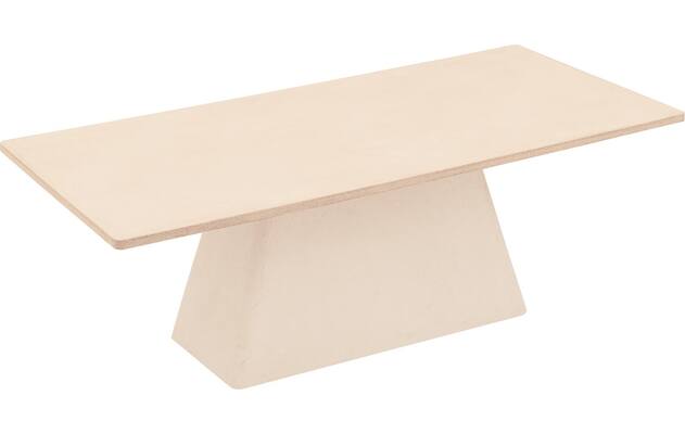 Goossens eettafel stone beige beton - 8230234-04