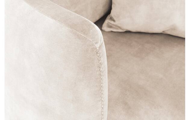 Goossens fauteuil terra beige stof - 8230258-06