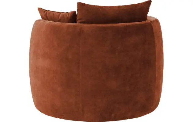 Goossens fauteuil terra bruin stof - 8230259-05