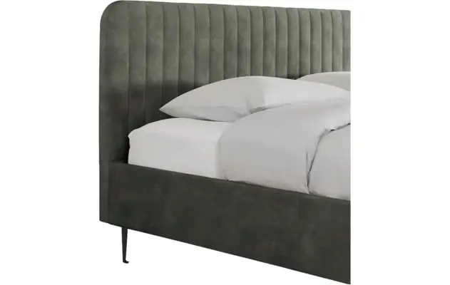 Goossens bedframe attent completo groen stof - 8230281-03