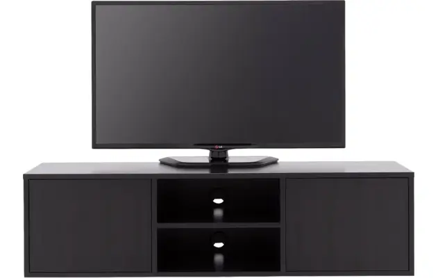 Goossens basic tv meubel madrid zwart melamine - 8230285-11