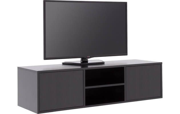 Goossens basic tv meubel madrid zwart melamine - 8230285-13