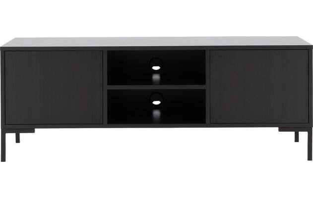 Goossens basic tv meubel madrid zwart melamine - 8230285-16