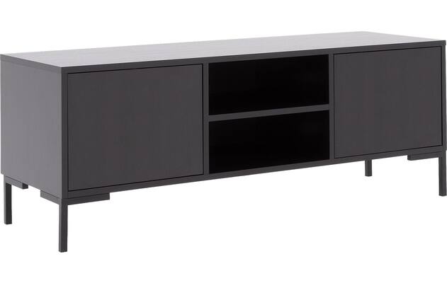 Goossens basic tv meubel madrid zwart melamine - 8230285-18