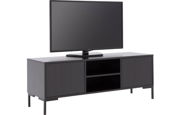 Goossens basic tv meubel madrid zwart melamine - 8230285-19