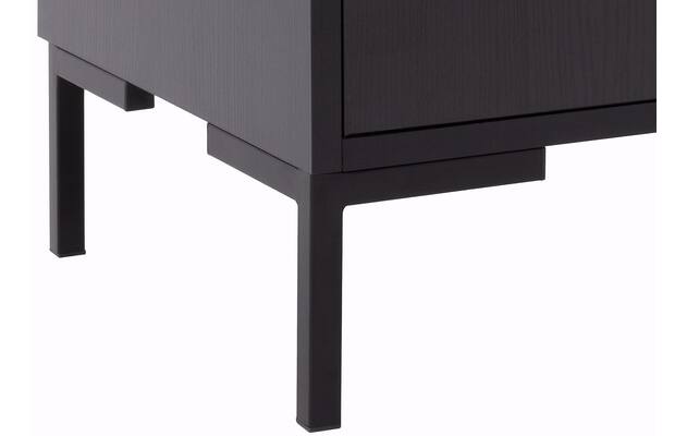 Goossens basic dressoir madrid zwart melamine - 8230286-06