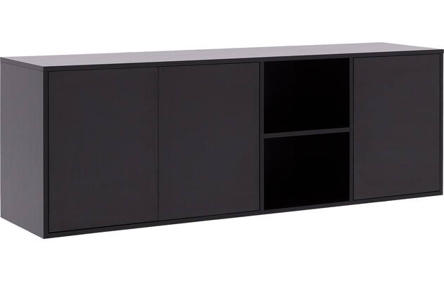 Goossens basic dressoir madrid zwart melamine - 8230286-11