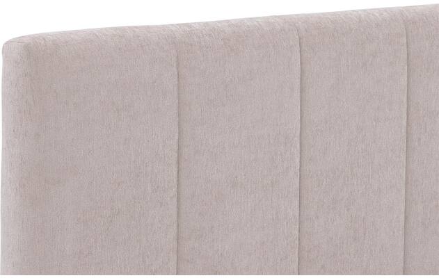 Goossens boxspring ease solid incl matras grijs stof - 8230293-07