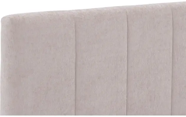 Goossens boxspring ease solid incl matras grijs stof - 8230293-07