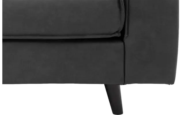 Goossens hoekbank jonas grijs micro leer - 8230453-06