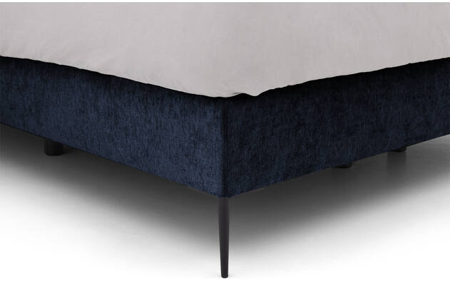 Goossens boxspring ease classic incl matras blauw stof - 8230498-05
