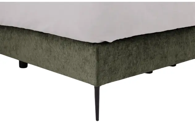 Goossens boxspring ease classic incl matras groen stof - 8230499-05