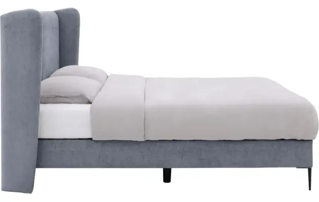 Goossens boxspring ease classic incl matras grijs stof - 8230500-03