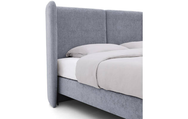 Goossens boxspring ease classic incl matras grijs stof - 8230500-04
