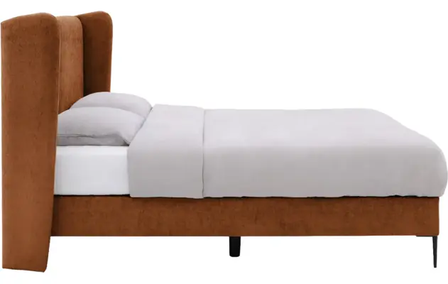 Goossens boxspring ease classic incl matras bruin stof - 8230501-03