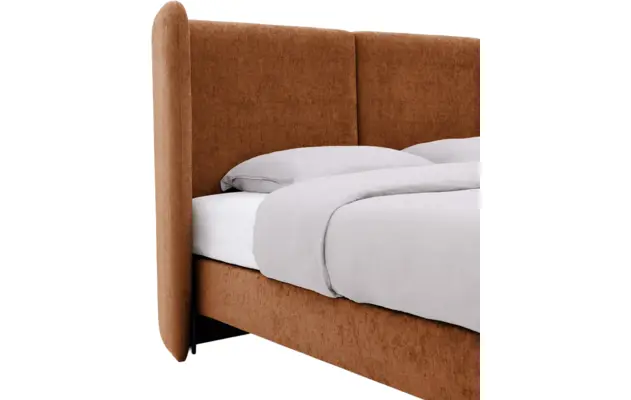 Goossens boxspring ease classic incl matras bruin stof - 8230501-04