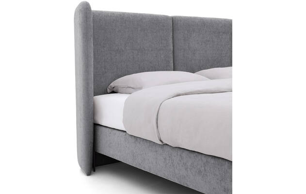 Goossens boxspring ease classic incl matras grijs stof - 8230502-04