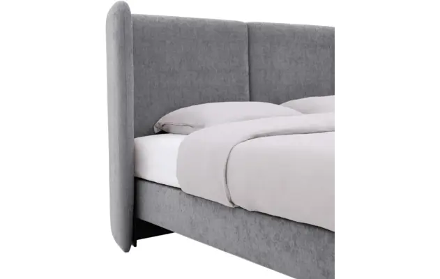 Goossens boxspring ease classic incl matras grijs stof - 8230502-04