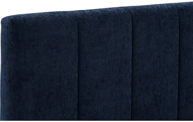 Goossens boxspring ease solid incl matras blauw stof - 8230508-07