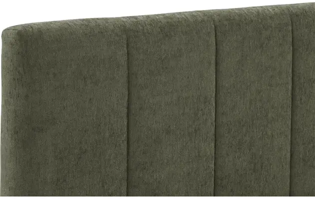 Goossens boxspring ease solid incl matras groen stof - 8230509-07