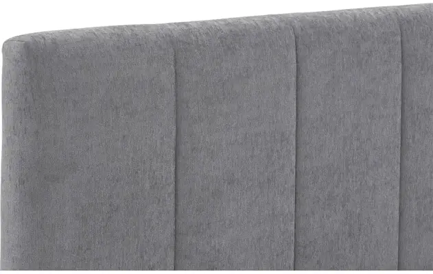 Goossens boxspring ease solid incl matras grijs stof - 8230512-07