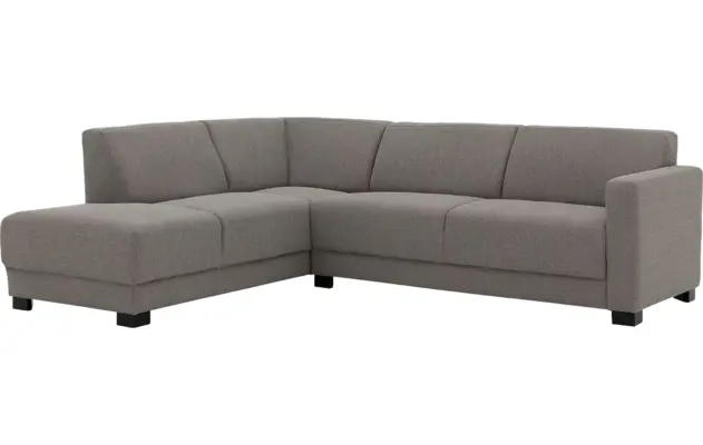 Goossens hoekbank my style grijs stof - 8230783-02