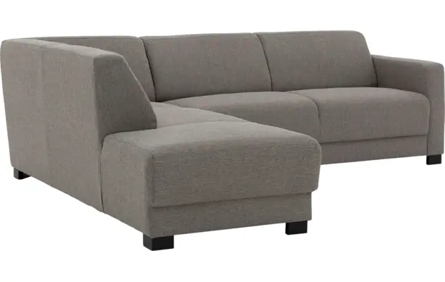 Goossens hoekbank my style grijs stof - 8230783-05