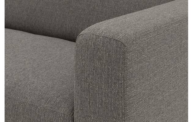Goossens hoekbank my style grijs stof - 8230783-07