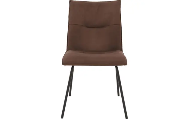 Goossens eetkamerstoel milan bruin micro leer - 8231019-03