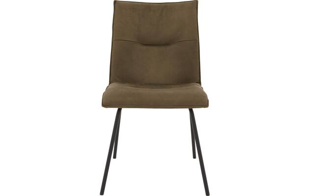 Goossens eetkamerstoel milan groen micro leer - 8231023-03
