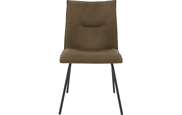 Goossens eetkamerstoel milan groen micro leer - 8231023-03