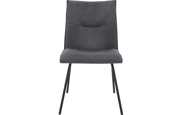 Goossens eetkamerstoel milan blauw micro leer - 8231025-03